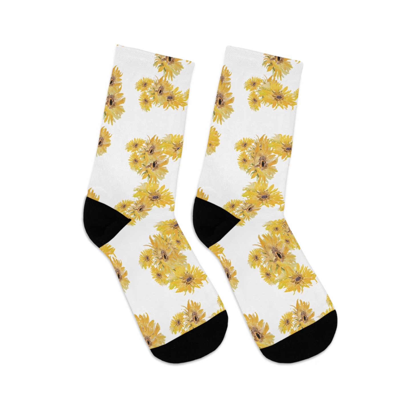 Sundancing Sunflowers Recycled Poly Socks