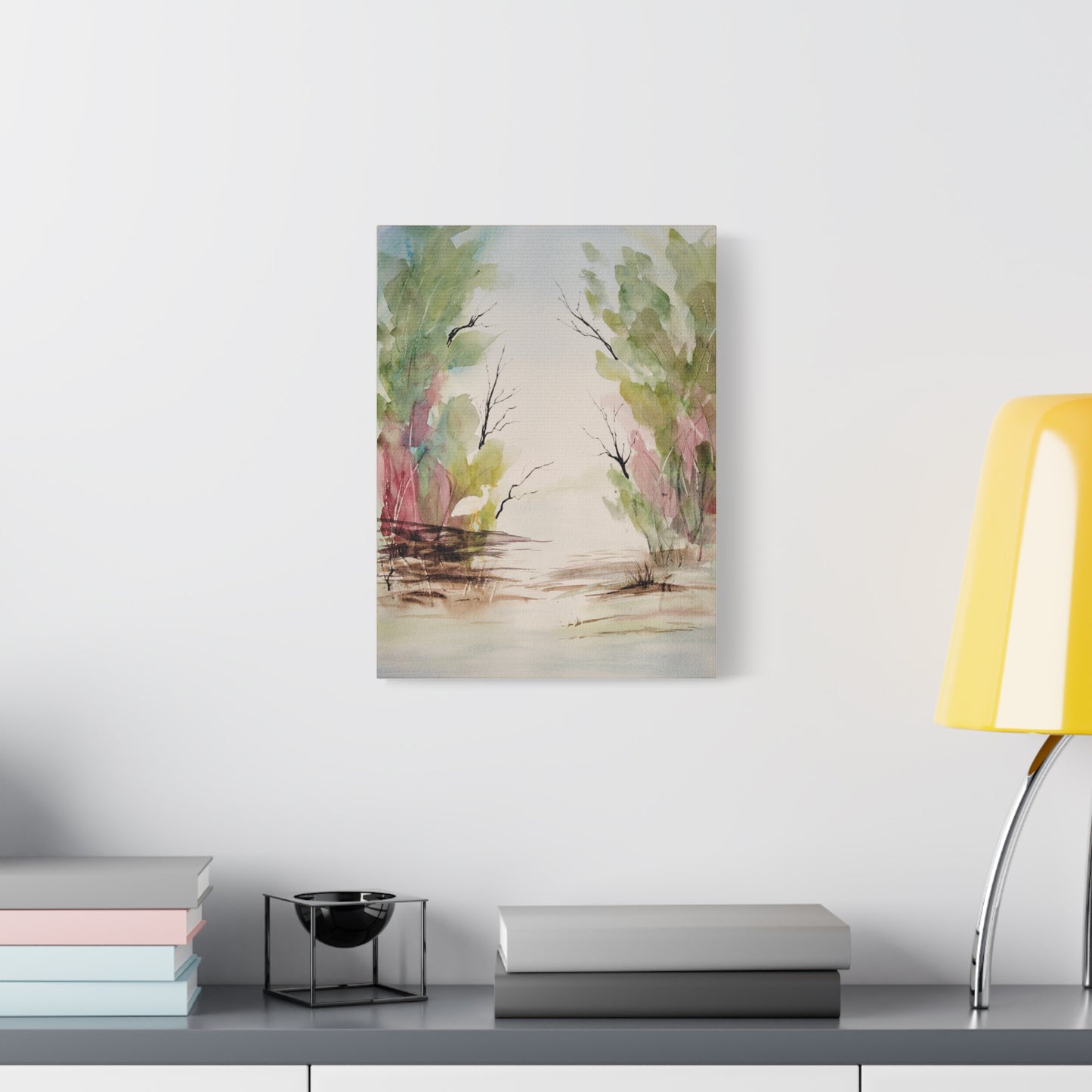 Rendering the Light Matte Canvas, Stretched, 1.25". Available in sizes 8” x 10”-18” x 24”