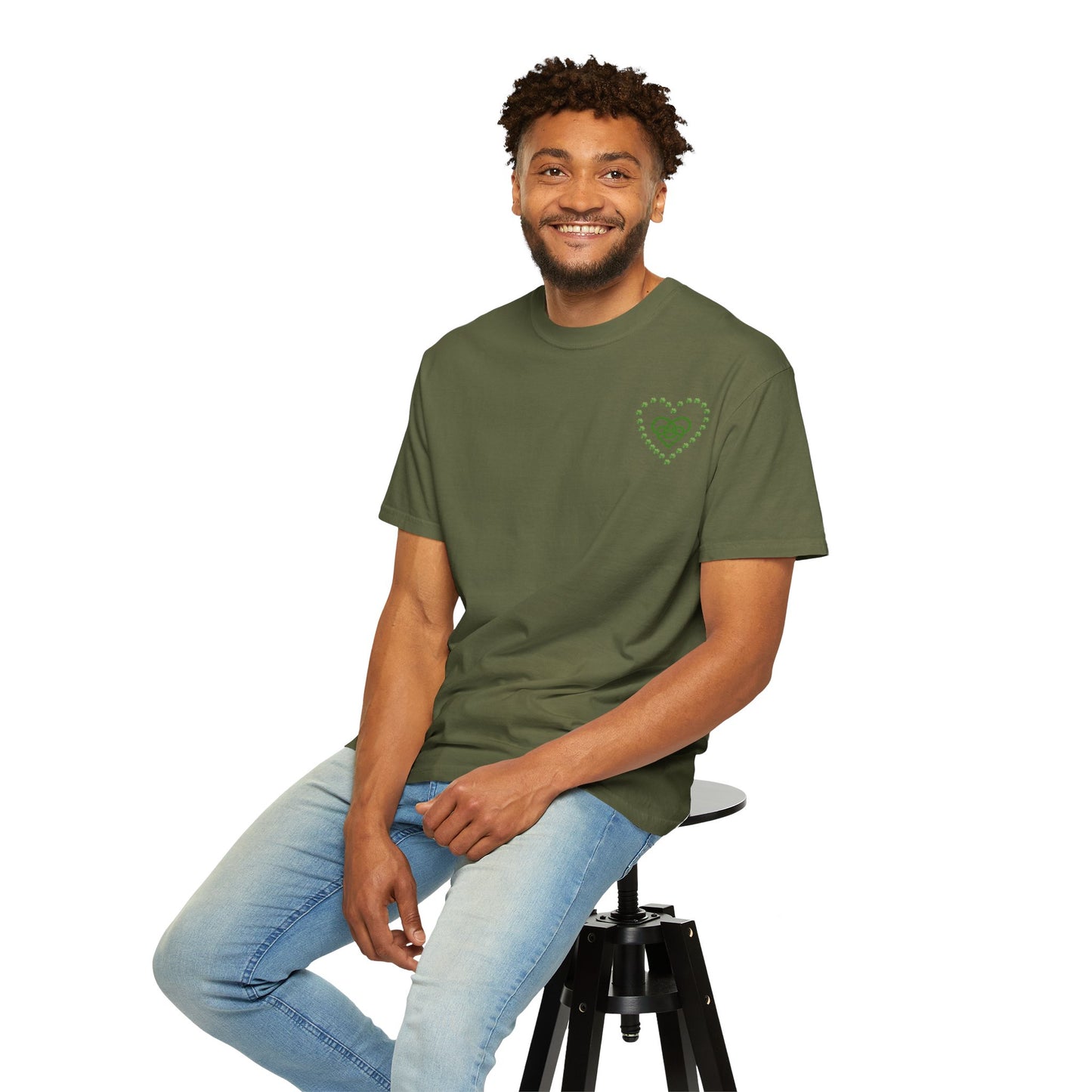 Irish Proud Unisex Garment-Dyed T-shirt