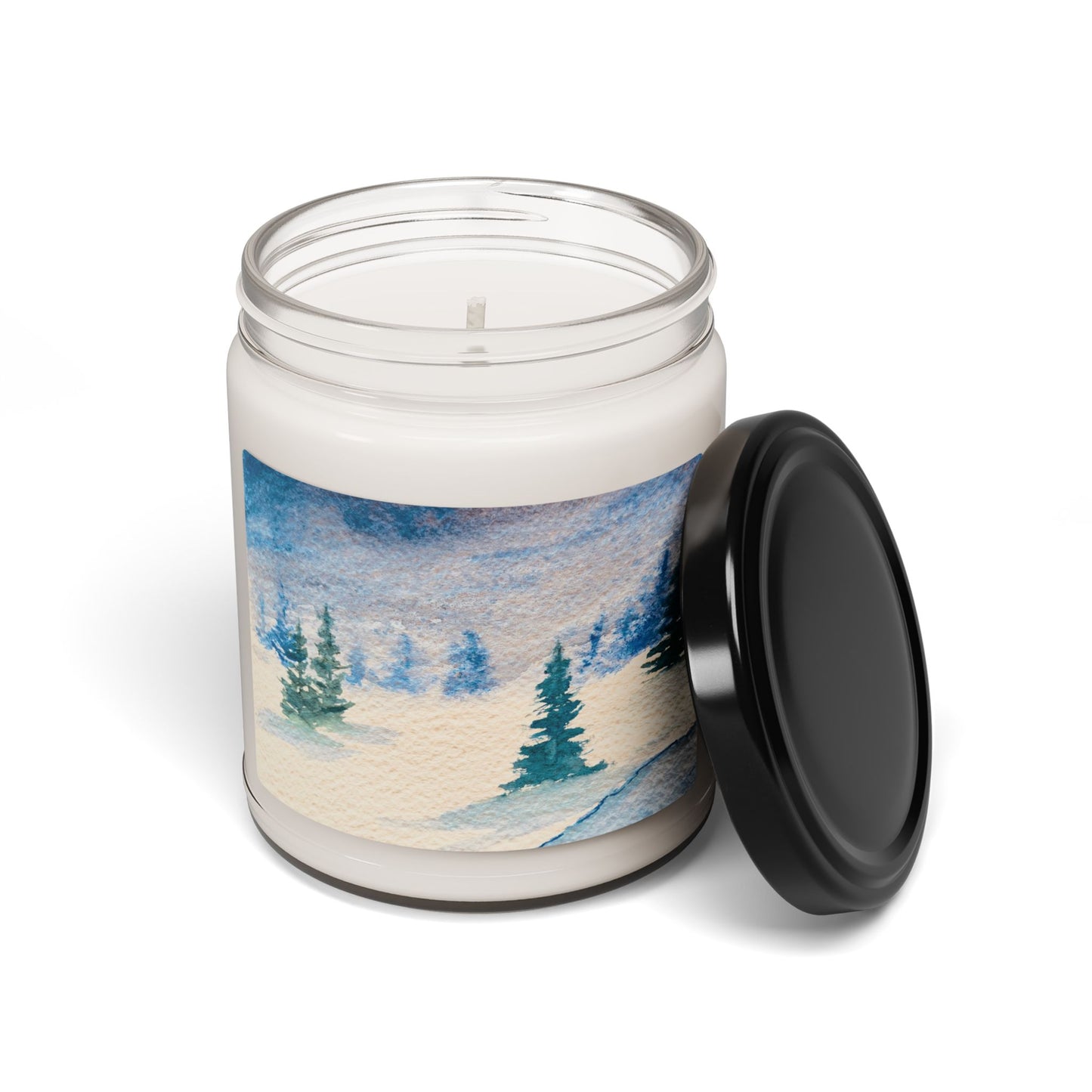Eco-Friendly Soy Candle (9 oz.), Featuring Frosted Firs. Multiple Scents Available