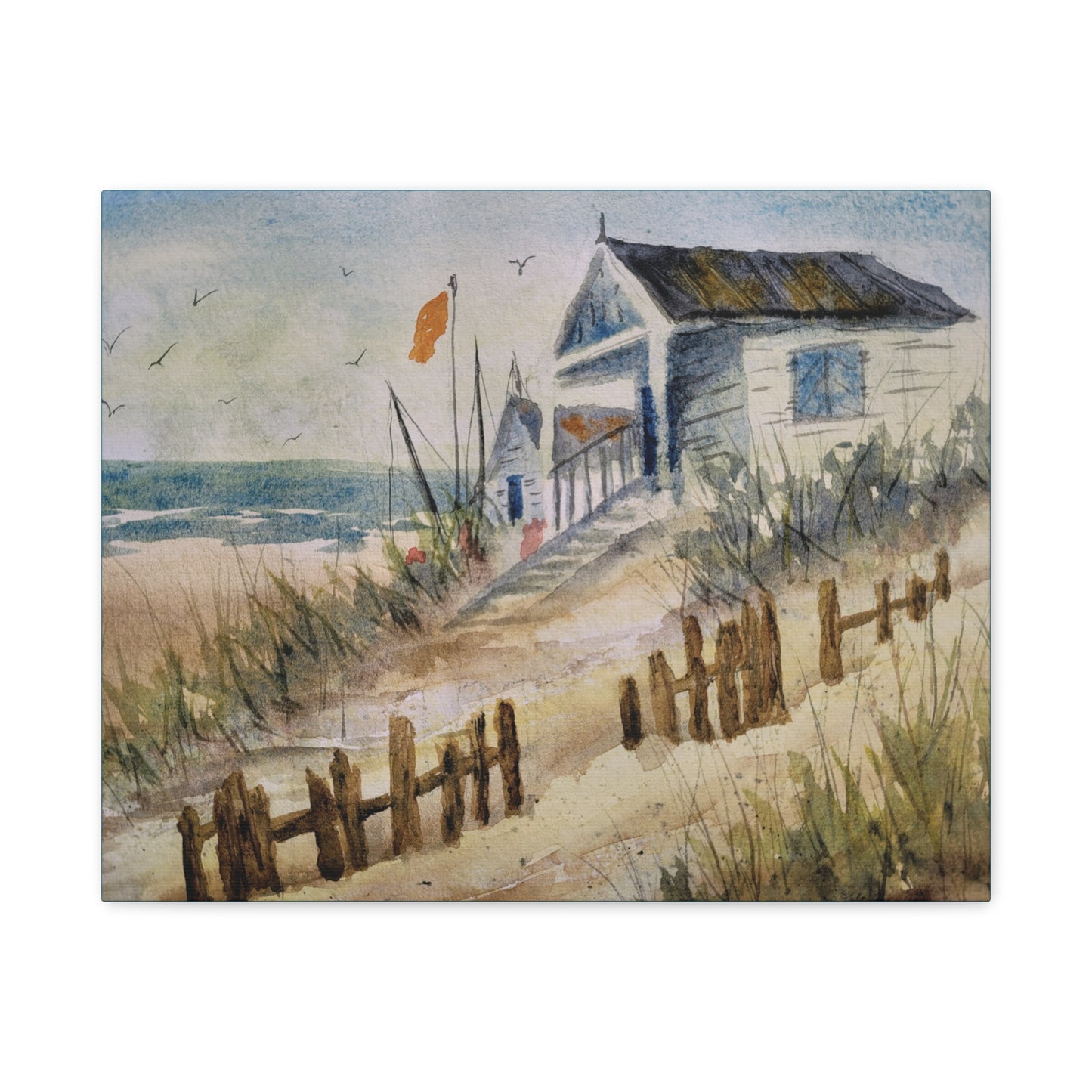 Offshore Winds Matte Canvas, Stretched, 1.25". Available in sizes 10” x 8”-20” x 16”