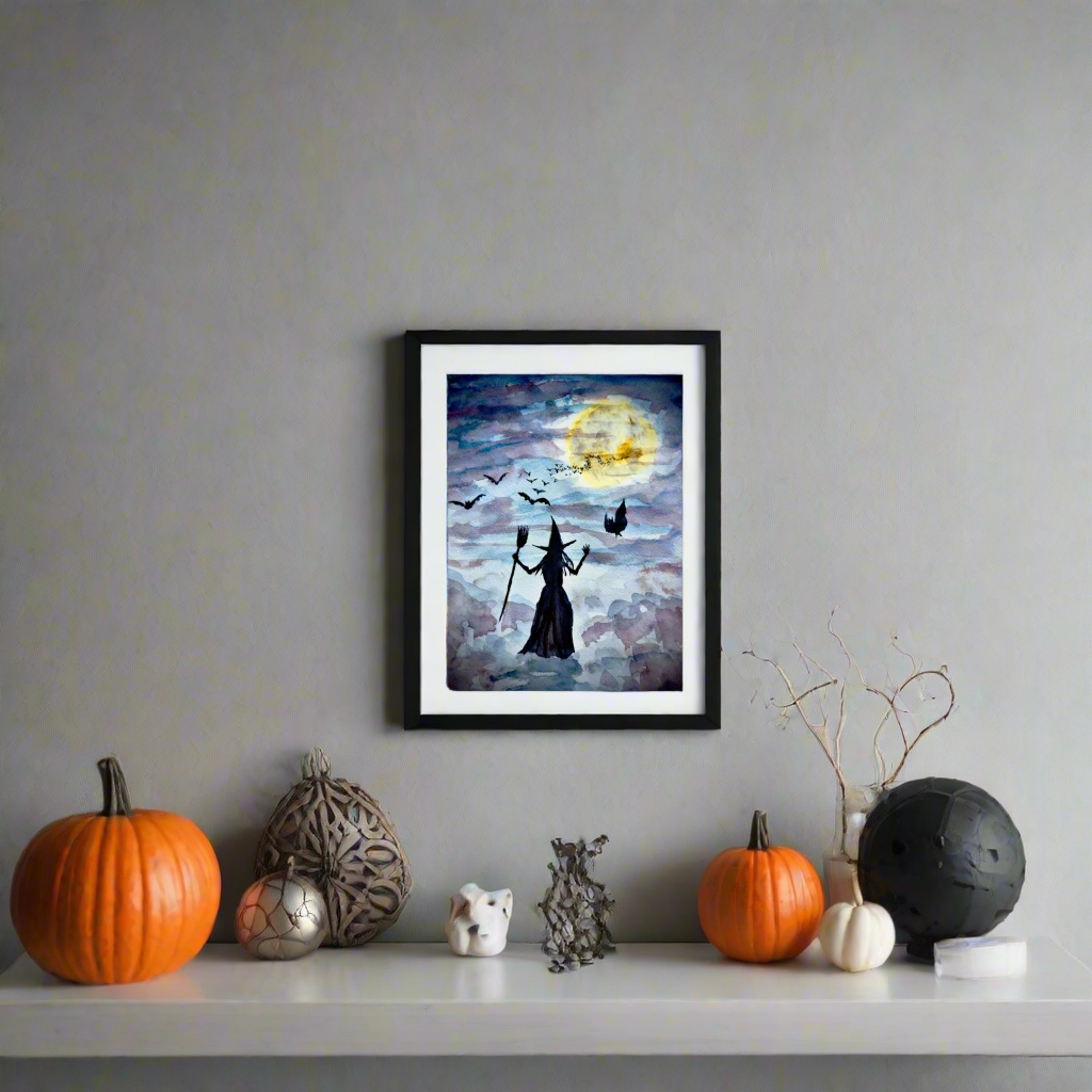 Be Witching. Instant Printable & Digital Art Download.