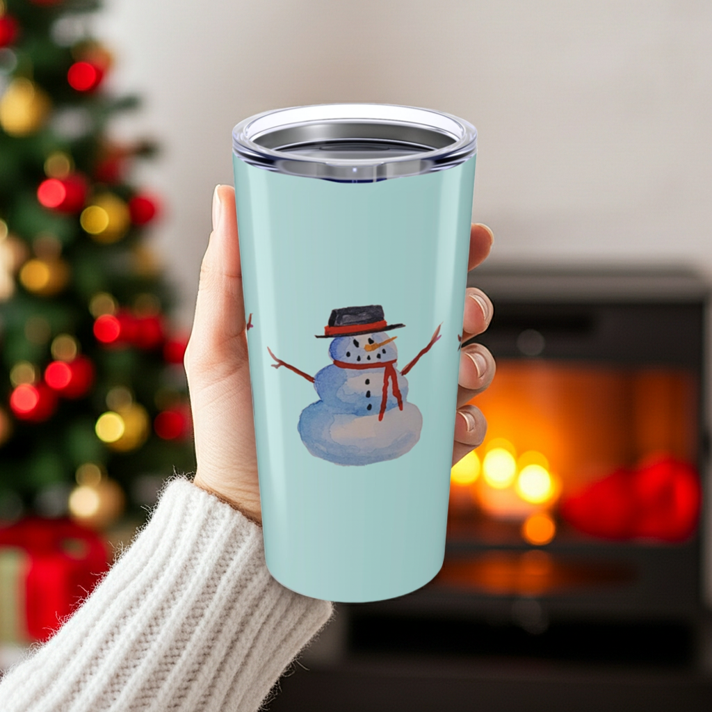 Classic Snowman Tumbler (Jagged Ice, 20 oz.)