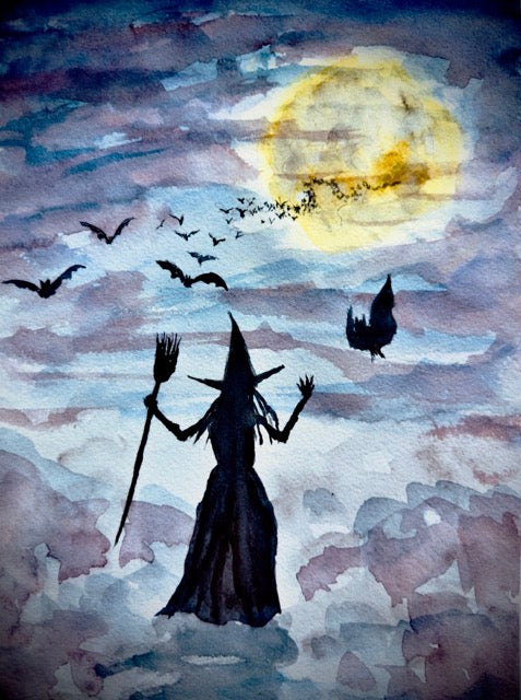 Be Witching. Instant Printable & Digital Art Download.