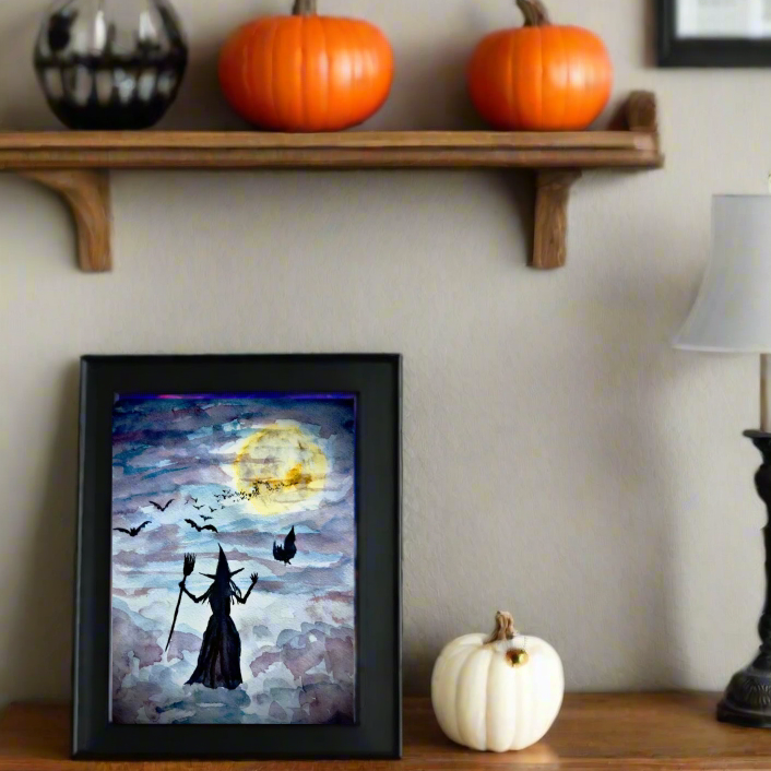Be Witching. Instant Printable & Digital Art Download.