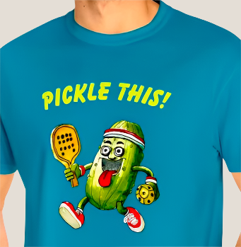 Pickle This! Unisex Garment-Dyed T-shirt (Dark Colors). Available in sizes S-4XL, 16 colors.