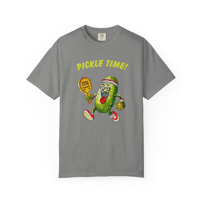 Pickle Time! Unisex Garment-Dyed T-shirt (Dark Colors). Available in sizes S-4XL, 16 colors.