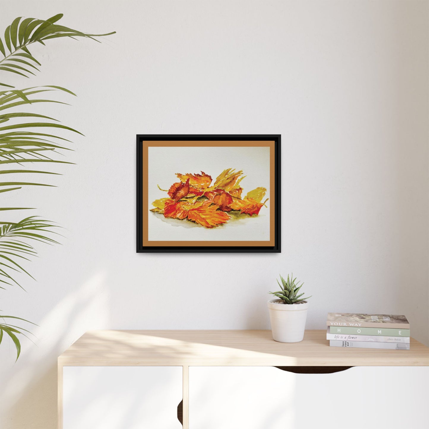 Colorfall, Framed (Black or Espresso). Available in sizes from 10”x8”-20”x16”