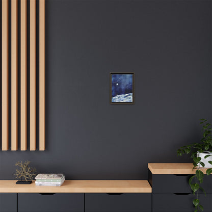 Where’s Artemis Matte Canvas, Framed (Black or Espresso). Available in sizes 8”x10”-12”x16”