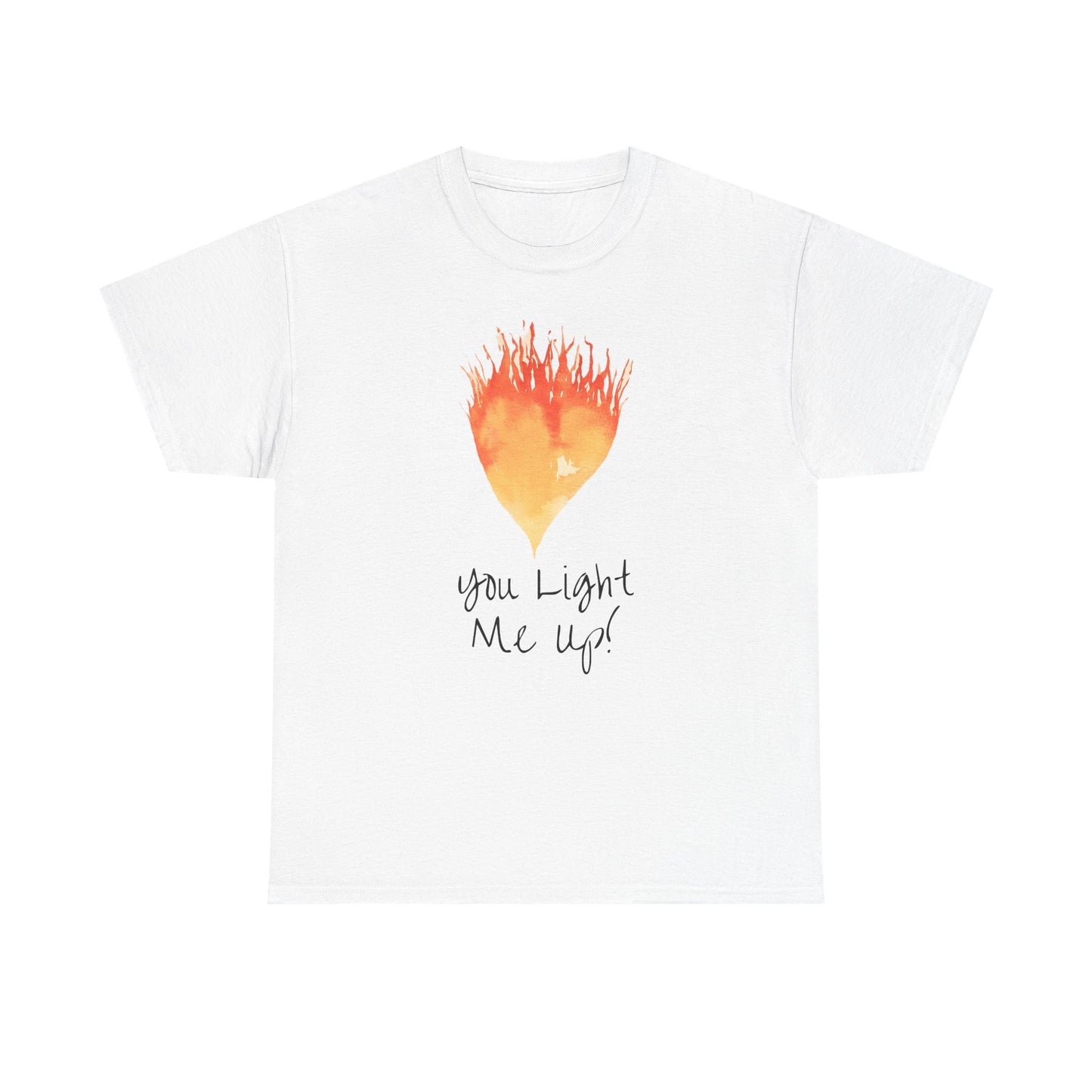 You Light Me Up Unisex Heavy Cotton Tee