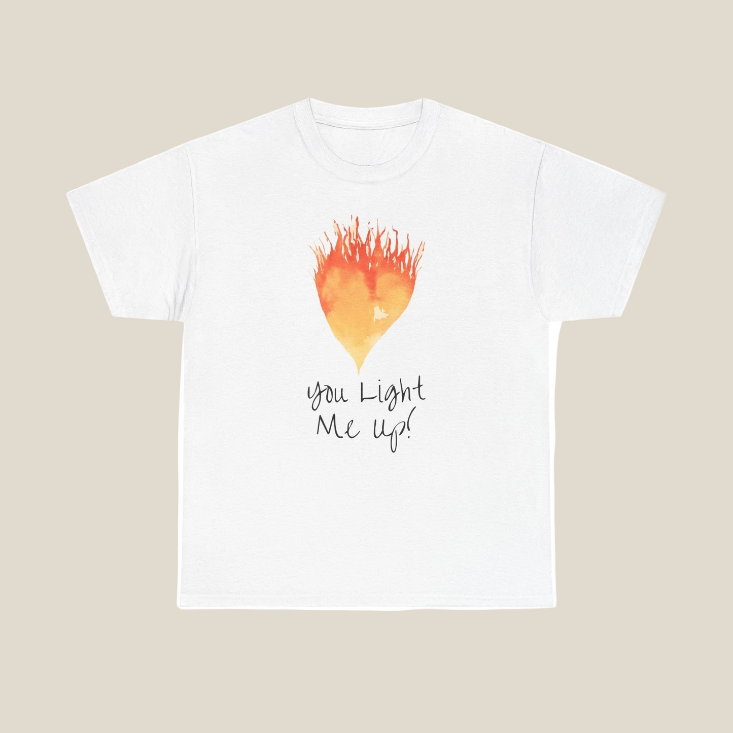 You Light Me Up Unisex Heavy Cotton Tee