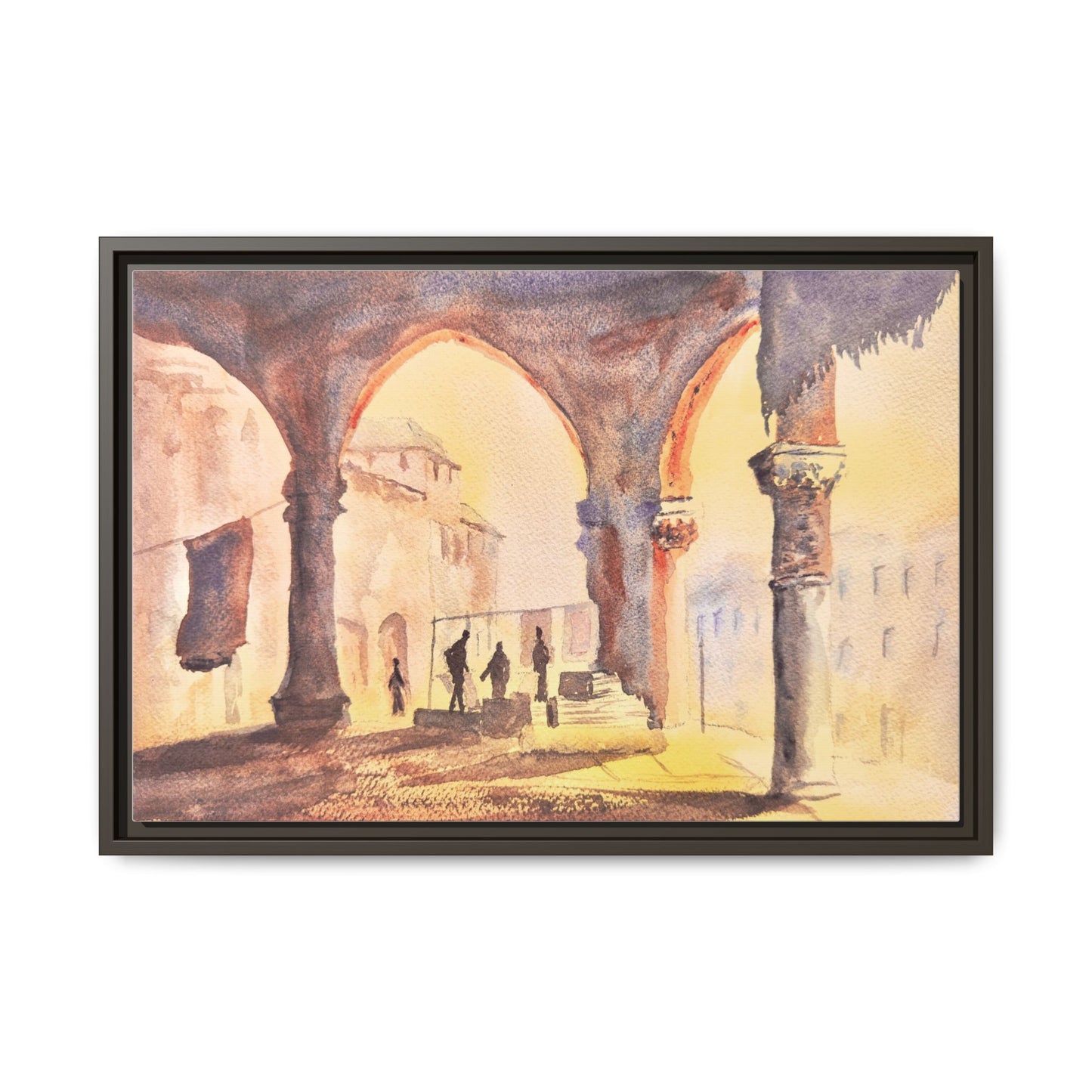 The Carpet Merchant, Framed (Black or Espresso). Available in sizes from 10”x8”-32”x24”