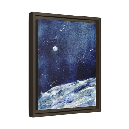 Where’s Artemis Matte Canvas, Framed (Black or Espresso). Available in sizes 8”x10”-12”x16”