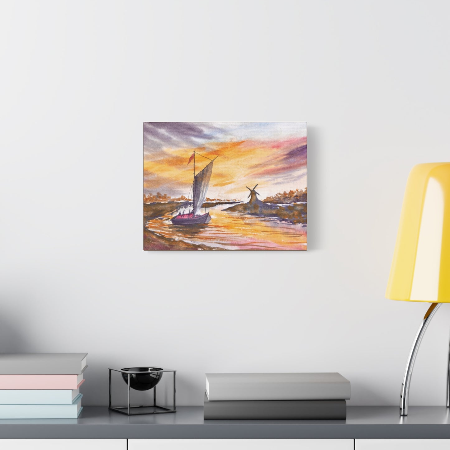 Dutchman’s Landing Matte Canvas, Stretched, 1.25". Available in sizes 10” x 8”-16” x 12”