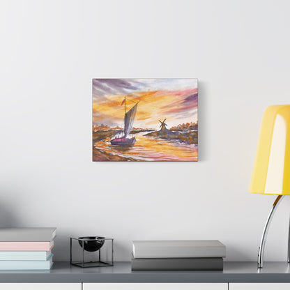 Dutchman’s Landing Matte Canvas, Stretched, 1.25". Available in sizes 10” x 8”-16” x 12”