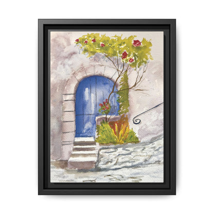 Blue Door, Framed (Black or Espresso). Available in sizes from 8”x10”-24”x32”