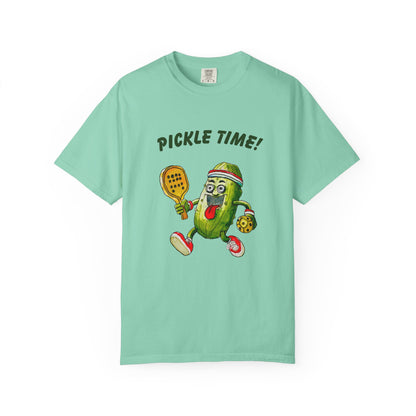 Pickle Time! Unisex Garment-Dyed T-shirt (Light Colors). Available in sizes S-4XL, 16 colors.