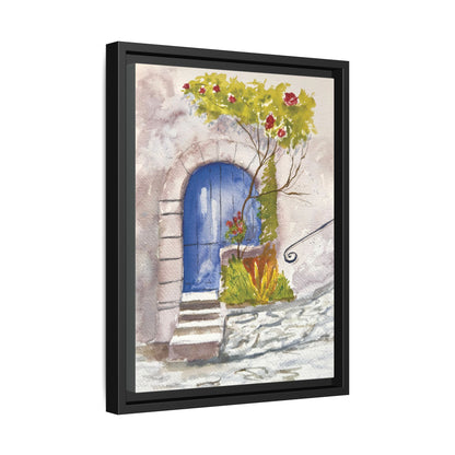 Blue Door, Framed (Black or Espresso). Available in sizes from 8”x10”-24”x32”