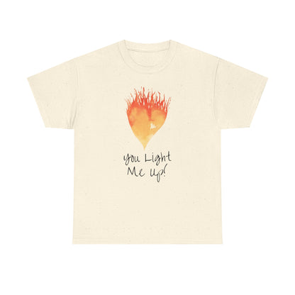 You Light Me Up Unisex Heavy Cotton Tee