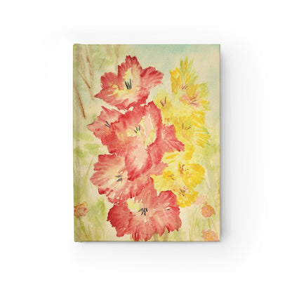 Glorious Gladiolus Journal - Ruled Line