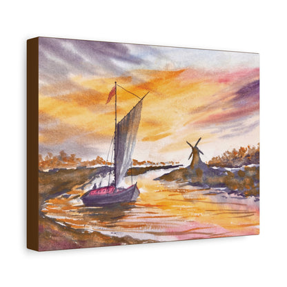 Dutchman’s Landing Matte Canvas, Stretched, 1.25". Available in sizes 10” x 8”-16” x 12”