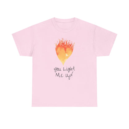 You Light Me Up Unisex Heavy Cotton Tee