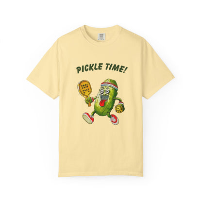 Pickle Time! Unisex Garment-Dyed T-shirt (Light Colors). Available in sizes S-4XL, 16 colors.