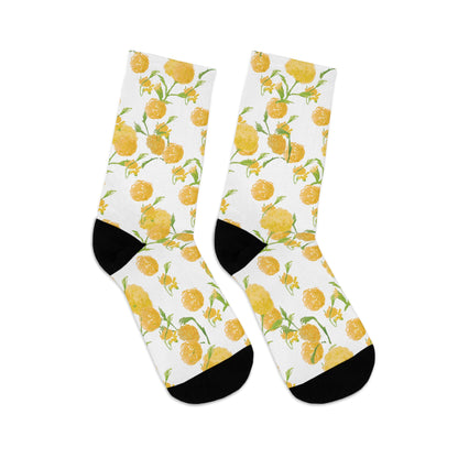 Mellow Marigolds Recycled Poly Socks