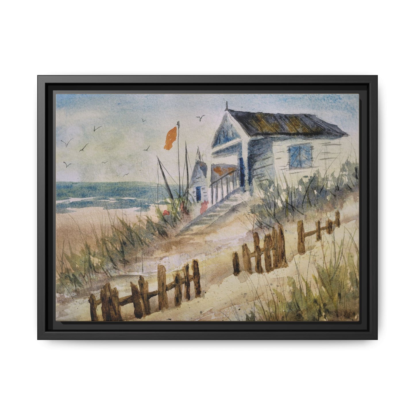 Offshore Winds, Framed (Black or Espresso). Available in sizes from 10”x8”-20”x16”