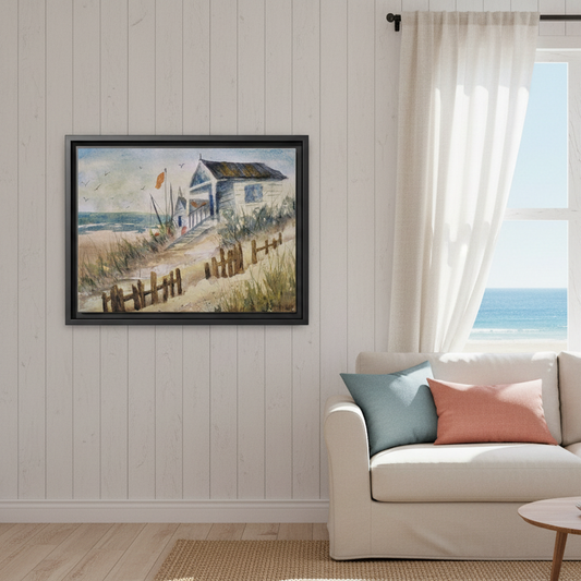 Offshore Winds, Framed (Black or Espresso). Available in sizes from 10”x8”-20”x16”