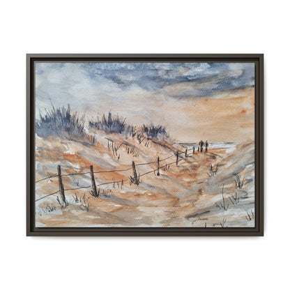 Moonrise Matte Canvas, Framed (Black or Espresso). Available in sizes from 10”x8”-24”x18”