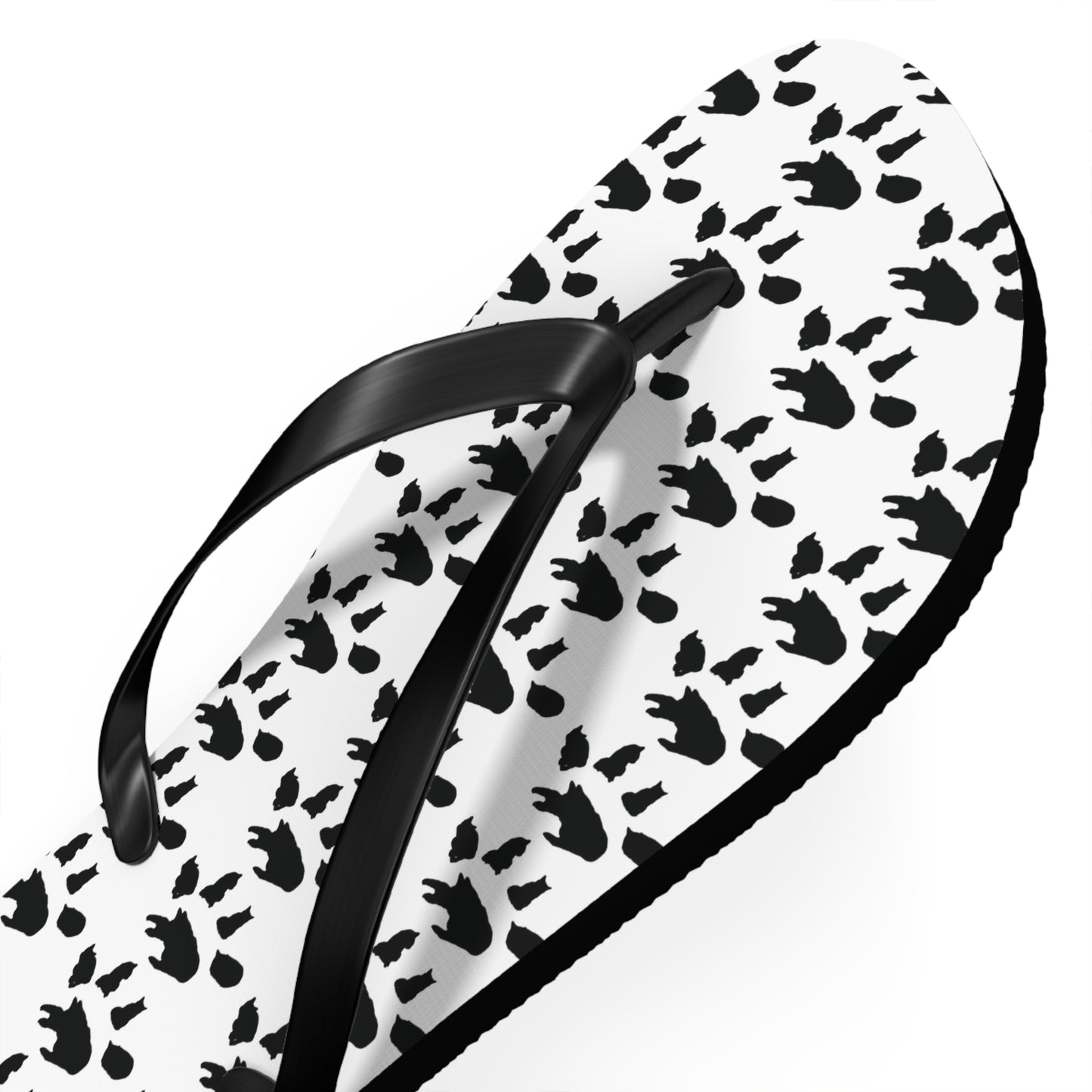 Kitty Paw Flip Flops