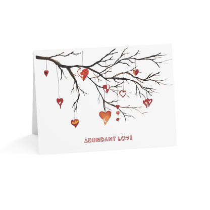 Abundant Love Blank Greeting Cards (1, 10, 30, and 50 pcs)