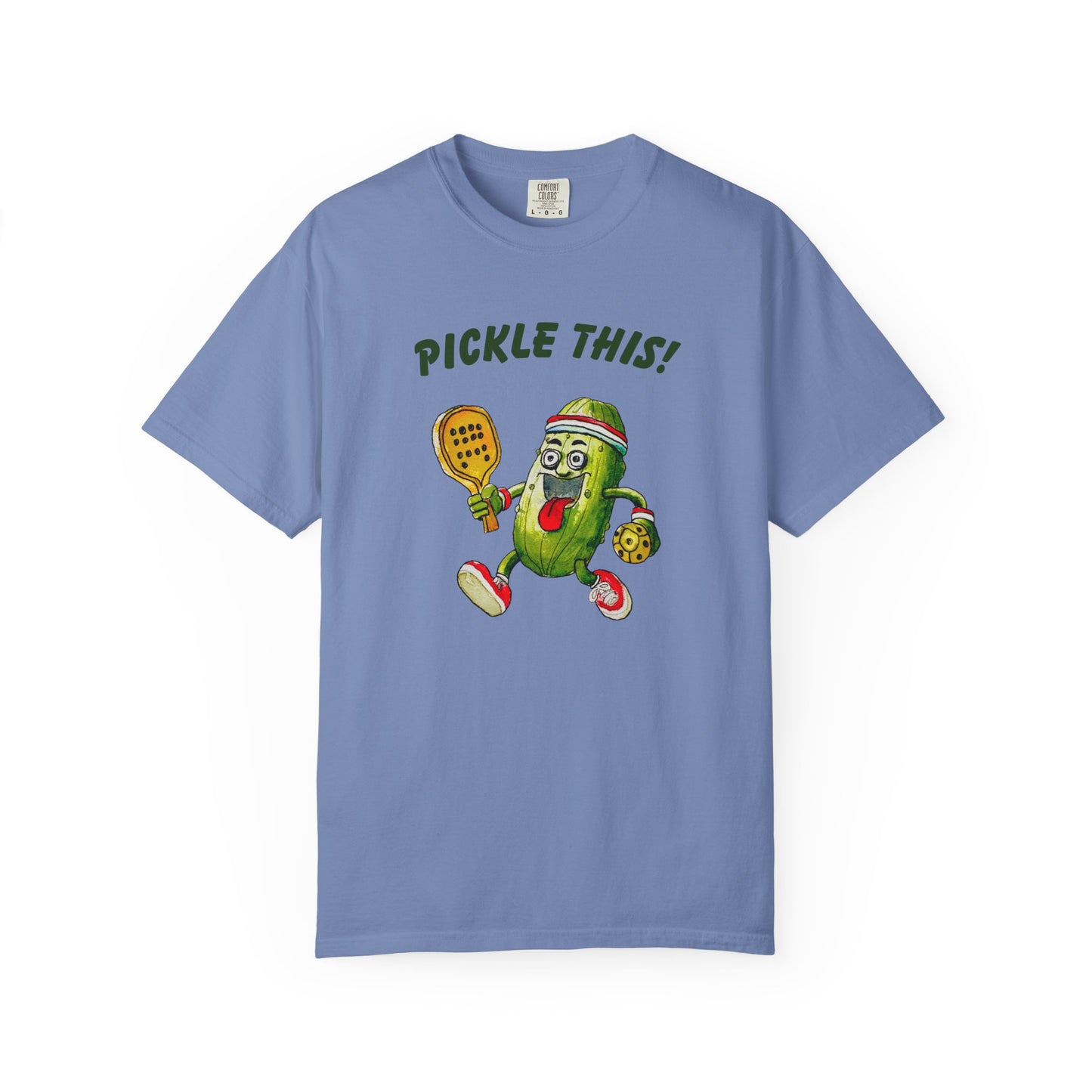 Pickle This! Unisex Garment-Dyed T-shirt (Light Colors). Available in sizes S-4XL, 16 colors.