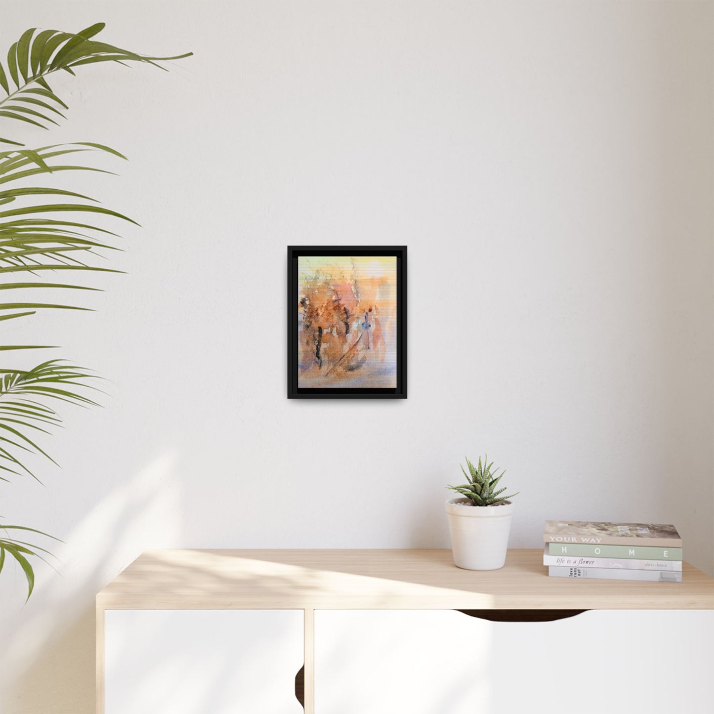 The Explorer Matte Canvas, Framed (Black or Espresso). Available in sizes 8”x10”-18”x24”