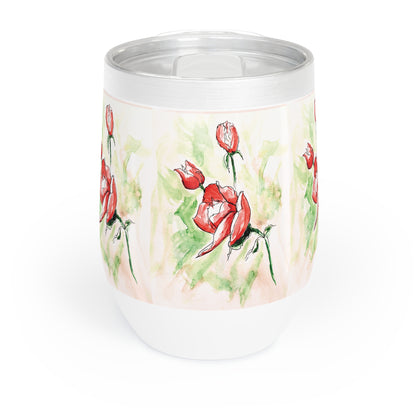 Resounding Roses Chill Wine Tumbler (12 oz.)