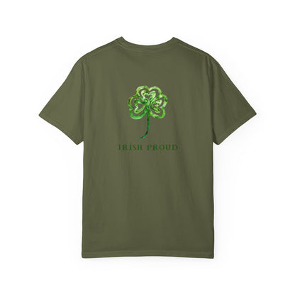 Irish Proud Unisex Garment-Dyed T-shirt
