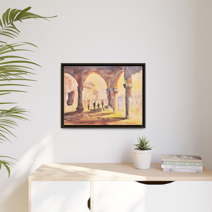 The Carpet Merchant, Framed (Black or Espresso). Available in sizes from 10”x8”-32”x24”