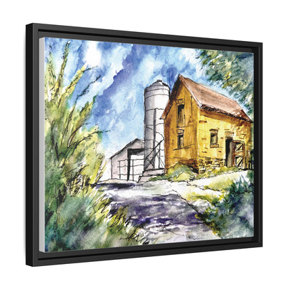 Ye Olde Barn, Framed (Black or Espresso). Available in sizes from 10”x8”-32”x24”