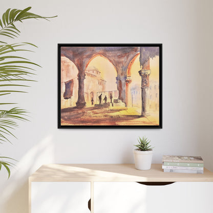 The Carpet Merchant, Framed (Black or Espresso). Available in sizes from 10”x8”-32”x24”