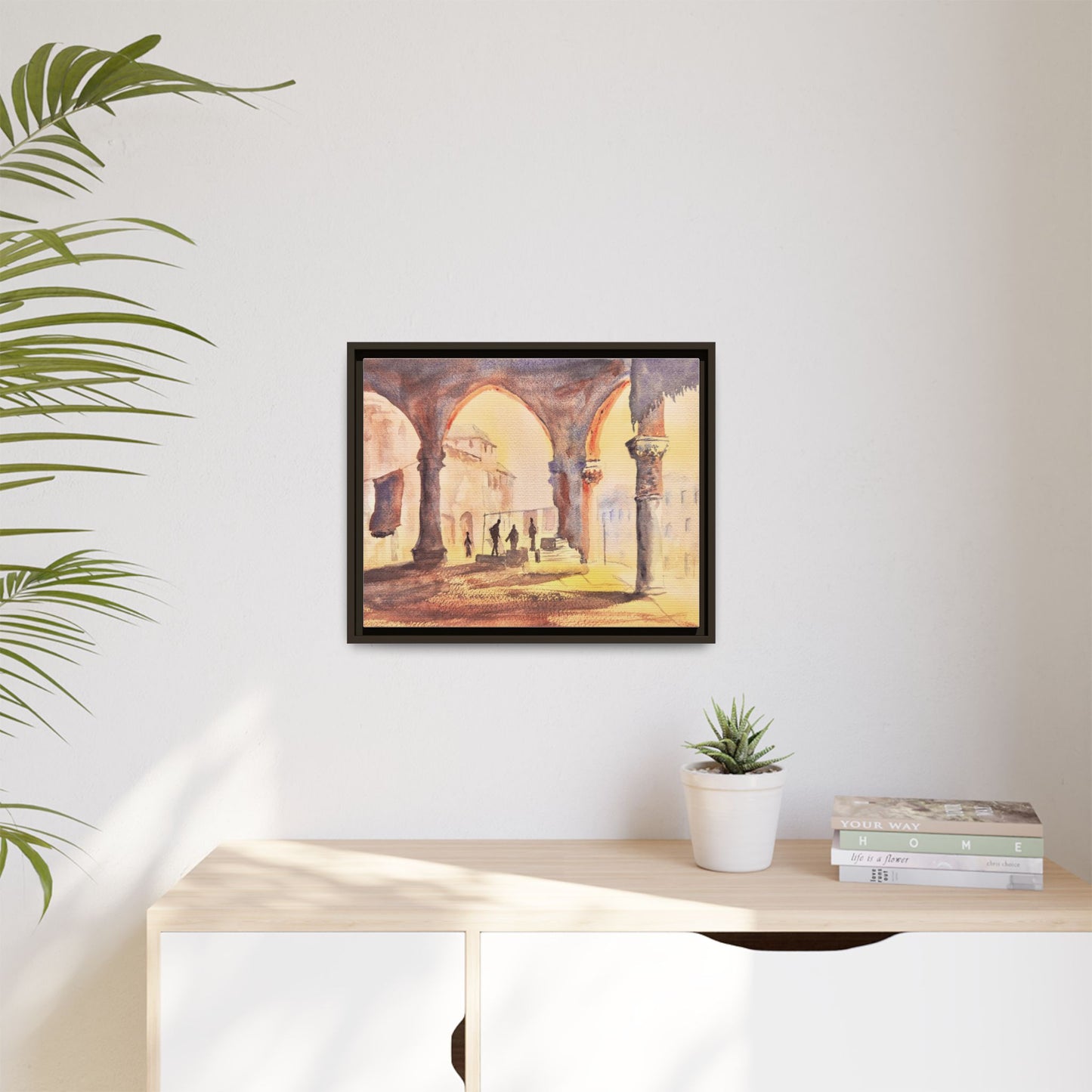 The Carpet Merchant, Framed (Black or Espresso). Available in sizes from 10”x8”-32”x24”