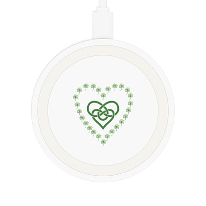 Irish Hearts Quake Wireless Charging Pad