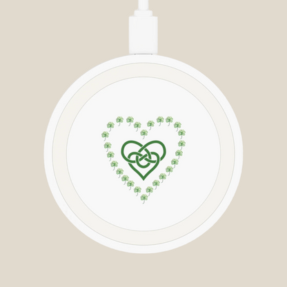 Irish Hearts Quake Wireless Charging Pad