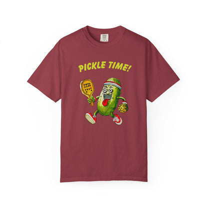 Pickle Time! Unisex Garment-Dyed T-shirt (Dark Colors). Available in sizes S-4XL, 16 colors.