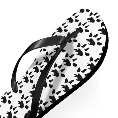 Kitty Paw Flip Flops