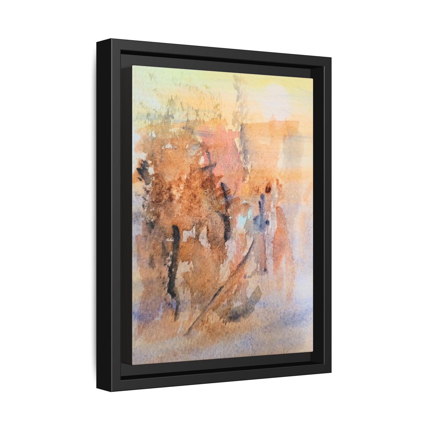 The Explorer Matte Canvas, Framed (Black or Espresso). Available in sizes 8”x10”-18”x24”