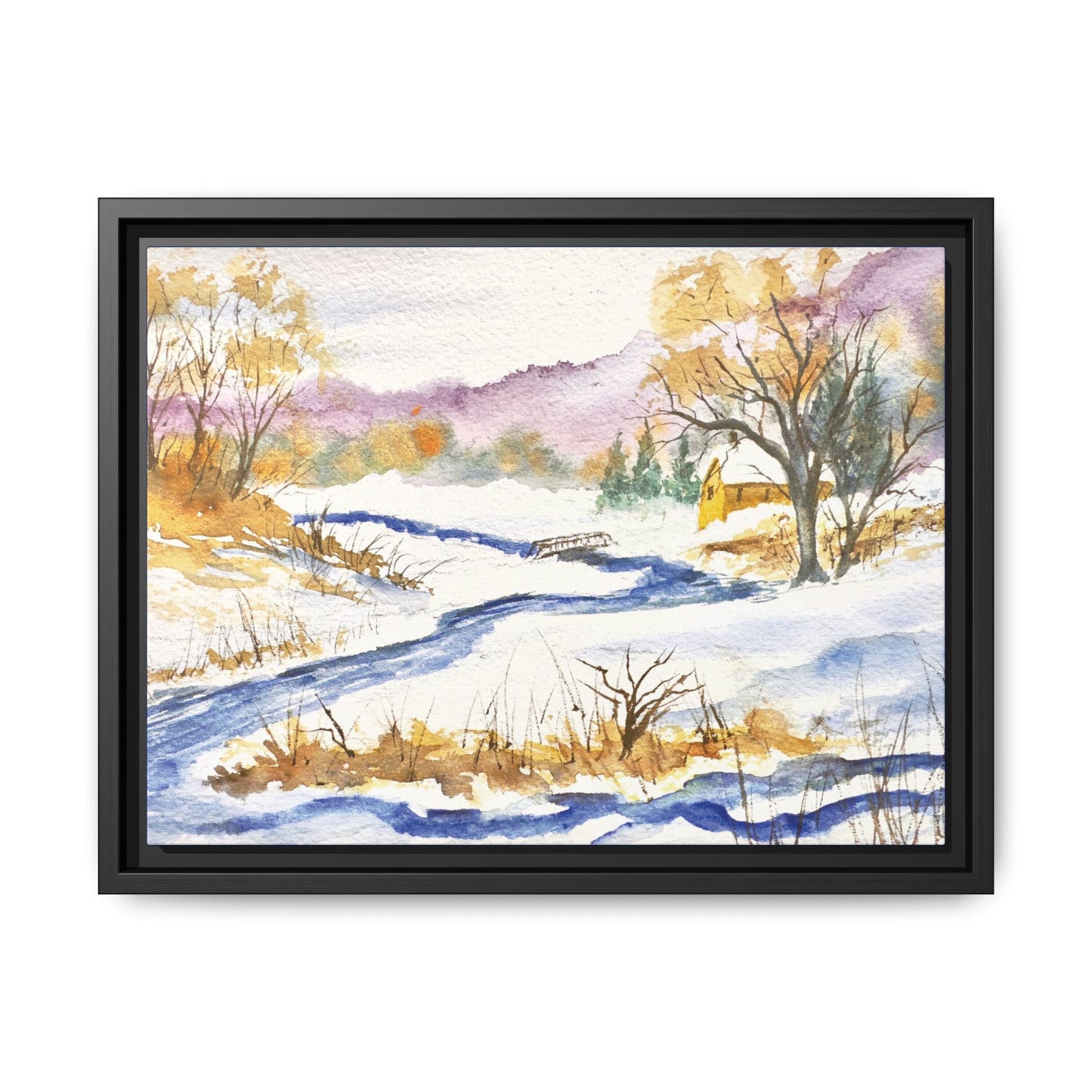 Still Moving, Framed (Black or Espresso). Available in sizes from 10”x8”-20”x16”