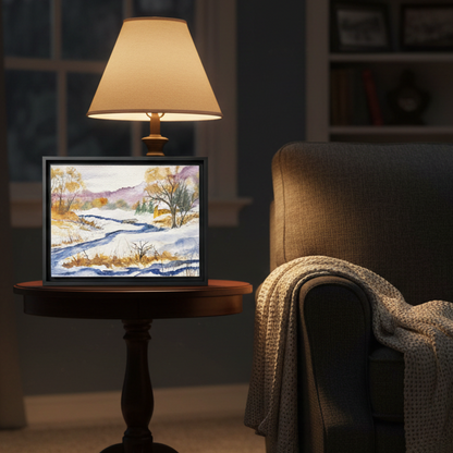 Still Moving, Framed (Black or Espresso). Available in sizes from 10”x8”-20”x16”