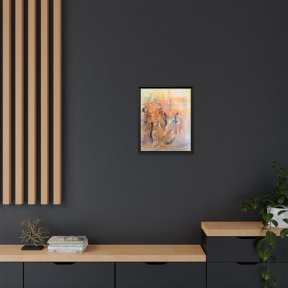 The Explorer Matte Canvas, Framed (Black or Espresso). Available in sizes 8”x10”-18”x24”