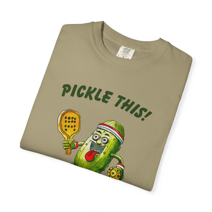 Pickle This! Unisex Garment-Dyed T-shirt (Light Colors). Available in sizes S-4XL, 16 colors.